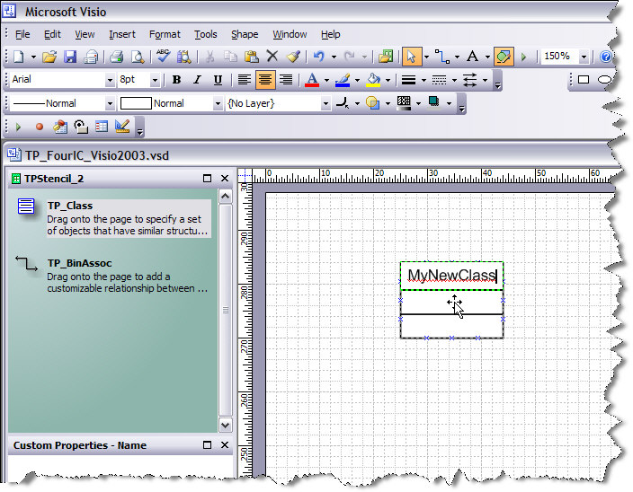 Visio-UMLCreateClass